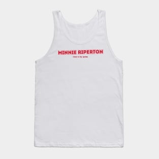 Minnie Riperton Come to My Garden Tank Top